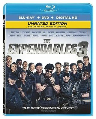 THE EXPENDABLES 3 HD DIGITAL COPY CODE FOR VUDU AND ITUNES