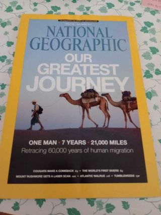 National Geographic Magazine 2013