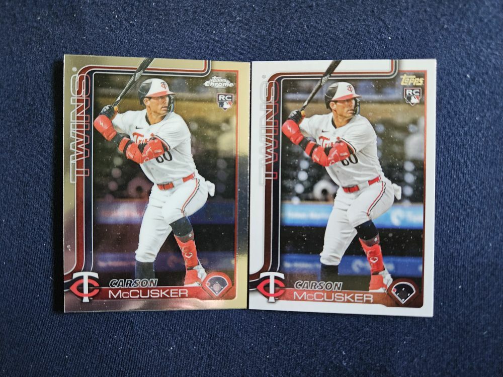 Free: Two Carson McCusker Rookie Cards