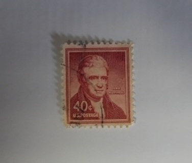 US Stamps Scott # 1050 John Marshall 40 cent 