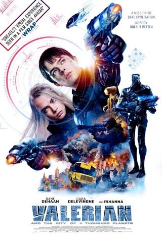"Valerian and the City of a Thousand Planets" HD "Vudu" Digital Code