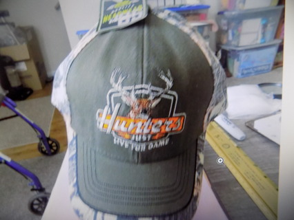 CSI Hunters Just live for Came Camo ball cap NWT