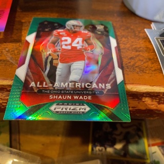 2021 panini prizm all Americans Shaun wade rookie football card 