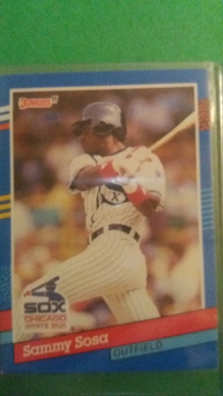 sammy sosa baseabll card free shipping