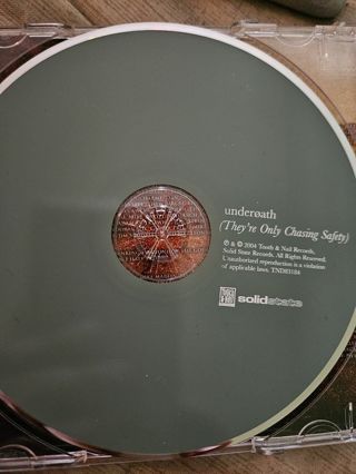 Underoath - They're only chasing safety CD audio