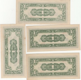 4,1942 Japanese Government Bank Notes