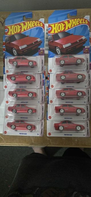 HOTWHEELS PROTON SAGA LOT