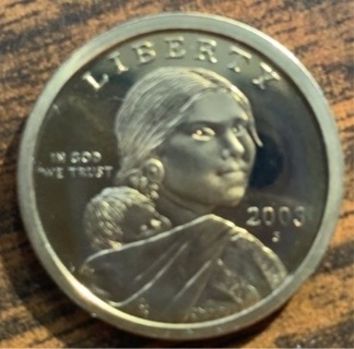 2003S Proof Sacagawea dollar