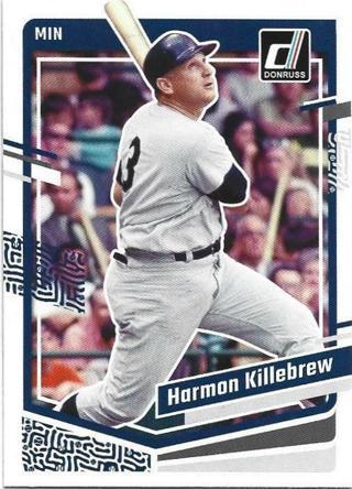 2023 DONRUSS HARMON KILLEBREW CARD