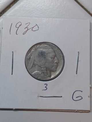 1930 Buffalo Nickel! 38.3