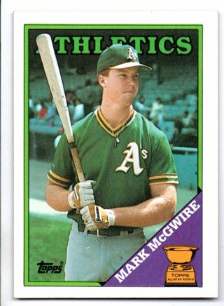 1988 Topps Mark Mcgwire #580