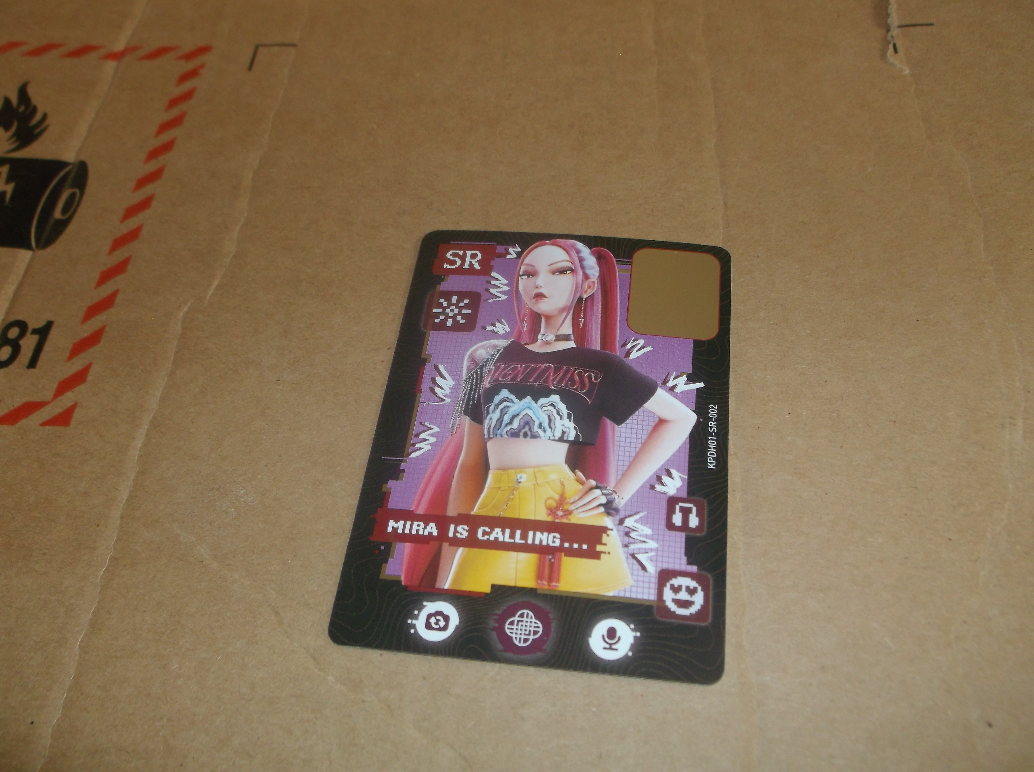 Free: KAYOU Netflix KPop Demon Hunters SR Mira Mira Is Calling... Card KPDH01-SR-002