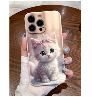 One Crown Cat Printed Phone Case Compatible With IPhone