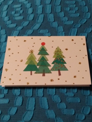 Christmas Trees Notecard