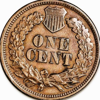 1865 Indian Head Cent, Civil War Ended, Best Date, Used, Refundable, Free Insurance