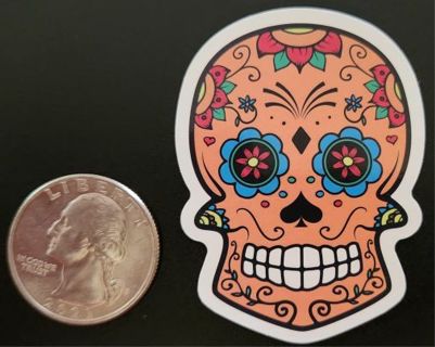 Sugar Skull Sticker