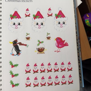 Christmas Stickers & Stencils