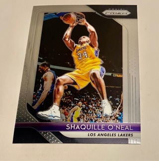 Shaquille O' Neal 2018-19 Panini- Prizm Basketball Card