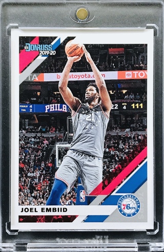 Joel Embiid - 2019-20 Donruss #153 - Philadelphia 76ers [AA157]