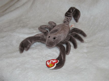 Ty Beanie Baby "Stinger" the Scorpion Beany Babies