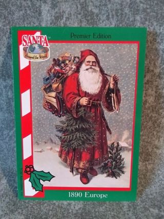 Santa Around The World Trading Card # 17