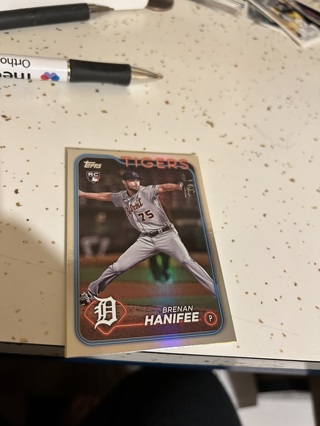 2024 topps rainbow foil rc brenan hanifee