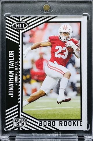 Jonathan Taylor RC - 2020 SAGE HIT #82 - Wisconsin Badgers [AA058]