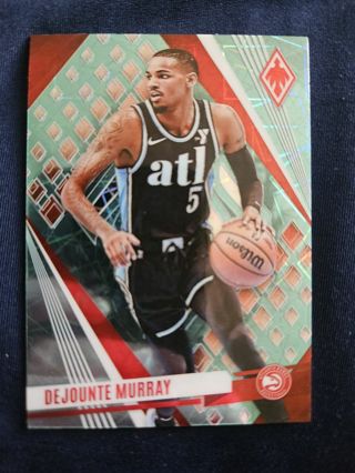 2023-24 Panini Phoenix Teal Lazer Dejounte Murray