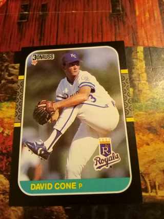 David Cone Rookie Card