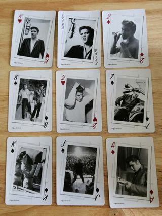 9 Elvis Playing Cards