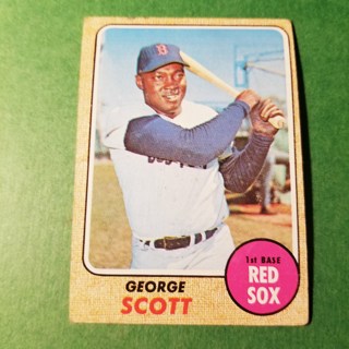 1968 - TOPPS BASEBALL CARD NO. 233 - GEORGE SCOTT - RED SOX