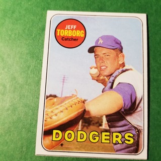 1969 - TOPPS BASEBALL CARD NO. 353 - JEFF TORBORG - DODGERS