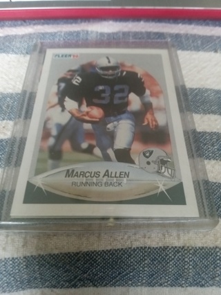 Marcus Allen Raiders Card