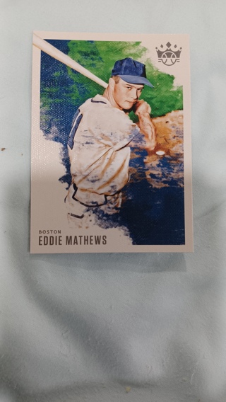 2020 Diamond Kings Eddie Mathews 