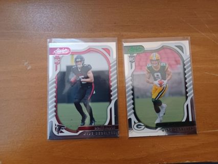 2 absolute football rookies this isn't going any lower. If u have an offer feel free to message me