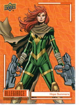 2023 Non Sports Update UD Allegiance Hope Summers Promo Card