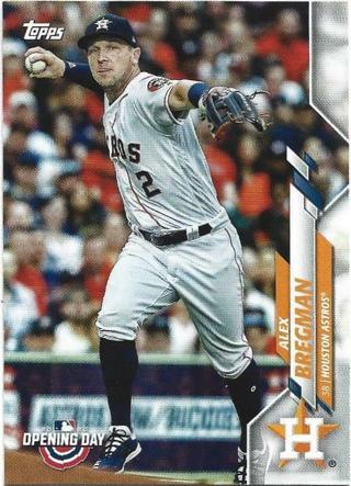 2020 TOPPS ALEX BREGMAN CARD