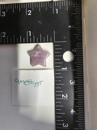 Amethyst Crystal/Healing stone Star Shape