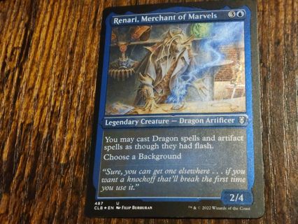 Magic the gathering mtg Renari Merchant of Marvels Baldurs Gate