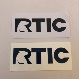 2 RTIC Stickers