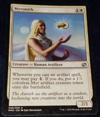 MTG ✨Myrsmith - (U) 028/249 Modern Masters (MM2) ✨ Magic the Gathering (2015)