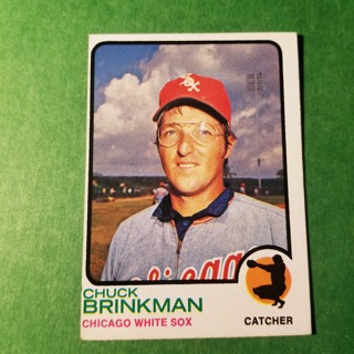 1973 - TOPPS BASEBALL CARD NO. 404 - CHUCK BRINKMAN - WHITE SOX