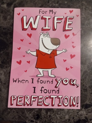 Beautiful Wife Valentine card