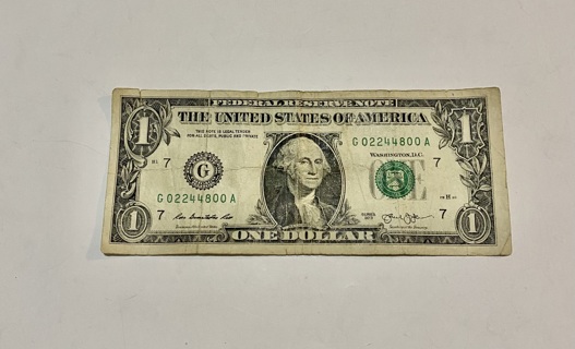 One Dollar Bill Universal Coolness Index of 96.5%