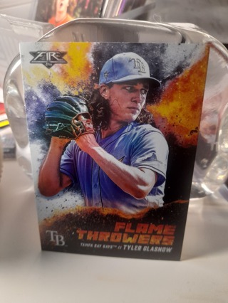 Tyler Glasnow FIRE FLAME THROWERS Foil DRAYS
