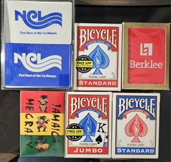 7 Decks of Playing Cards