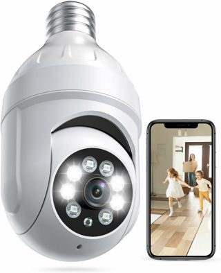  Light Bulb Security Camera 