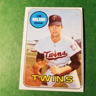 1969 - TOPPS BASEBALL CARD NO. 336 - JIM ROLAND - TWINS