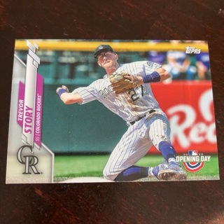 2020 Topps Opening Day - [Base] #109 Trevor Story