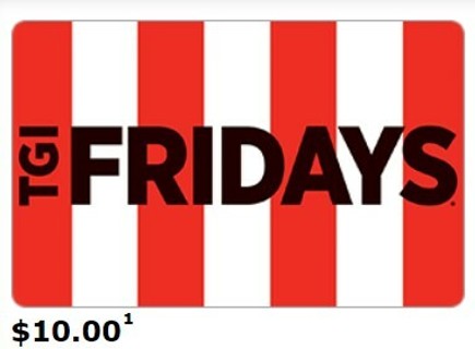 TGI FRIDAYS Gift Card 10 USD